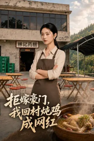 《拒嫁豪门，我回村炖鸡成网红（70集）（百度网盘）》短剧封面