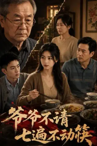 《爷爷不请七遍不动筷（50集） AI短剧（夸克网盘）》短剧封面