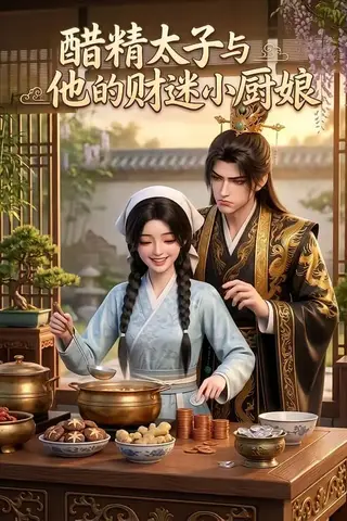 《醋精太子与他的财迷小厨娘（25集）（百度网盘）》短剧封面
