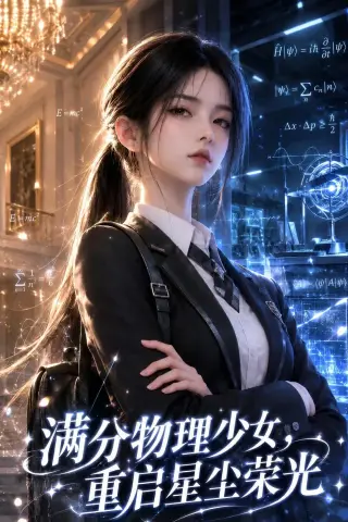 《满分物理少女，重启星尘荣光（72集）（夸克网盘）》短剧封面