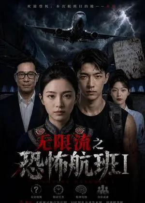 《无限流之kong怖航班1（80集）AI短剧（夸克网盘）》短剧封面