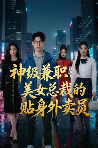 《神级兼职：美女总裁的贴身外卖员（70集）Ai短剧（百度网盘）》短剧封面