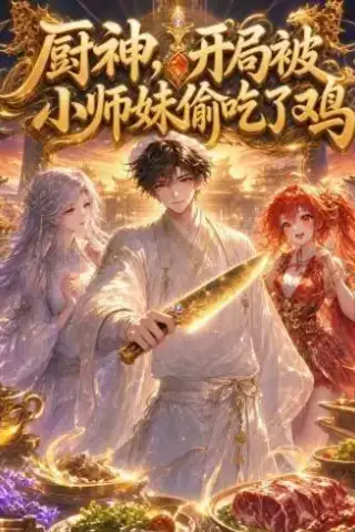 《厨神，开局被小师妹偷吃了鸡（75集）（夸克网盘）》短剧封面