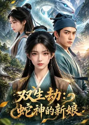 《双生劫：蛇神的新娘（52集）（夸克网盘）》短剧封面