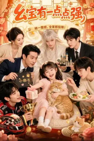 《幺宝有一点点强（80集）（夸克网盘）》短剧封面