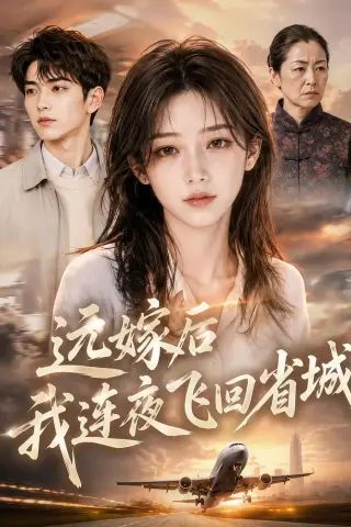 《远嫁后我连夜飞回省城（48集）AI短剧 (2026)》短剧封面