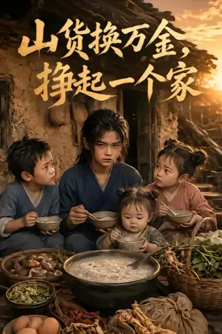 《山货换万金，挣起一个家（120集）AI短剧（夸克网盘）》短剧封面