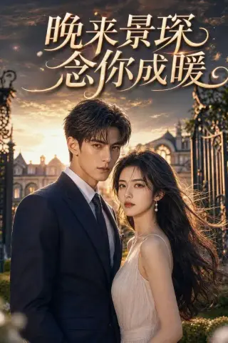《晚来景琛，念你成暖（38集）AI短剧（夸克网盘）》短剧封面