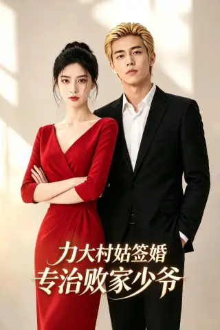 《力大村姑签婚专治败家少爷（25集）（夸克网盘）》短剧封面