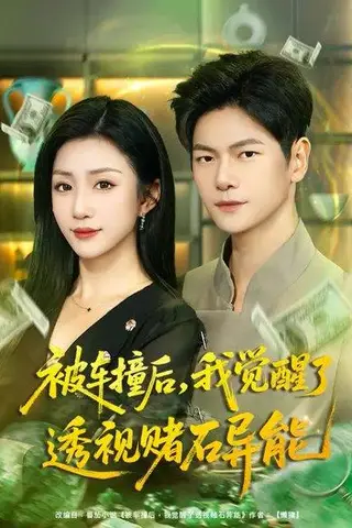 《被车撞后，我觉醒了透视赌石异能（81集）刘瀚阳＆孙同钰》短剧封面