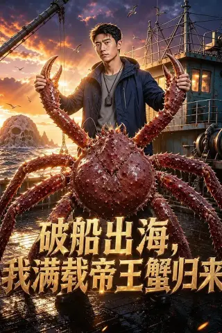 《破船出海，我满载帝王蟹归来（40集）AI短剧（夸克网盘）》短剧封面