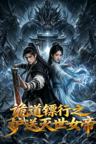 《诡道镖行之护送灭世女帝（90集）AI短剧 (2026)》短剧封面