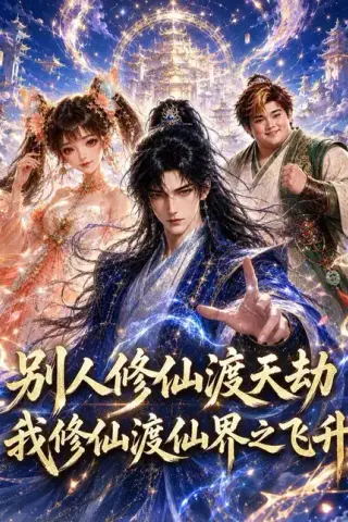 《别人修仙渡天劫，我修仙渡仙界之飞升（20集）（夸克网盘）》短剧封面