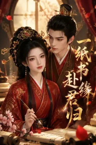 《一纸书缘赴君归（100集）（夸克网盘）》短剧封面