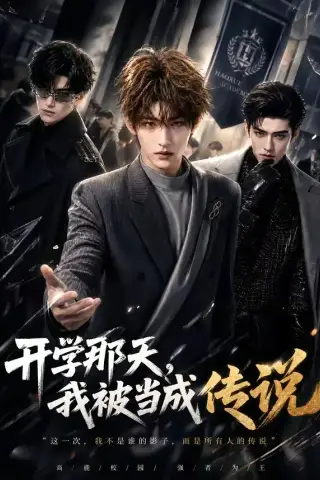 《开学那天，我被当成传说（80集）（夸克网盘）》短剧封面