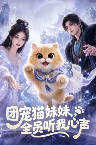 《团宠猫妹妹，全员听我心声（47集）（夸克网盘）》短剧封面