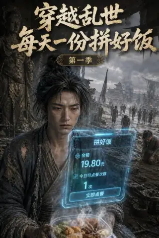 《穿越乱世每天一份拼好饭第一季（395集）（夸克网盘）》短剧封面
