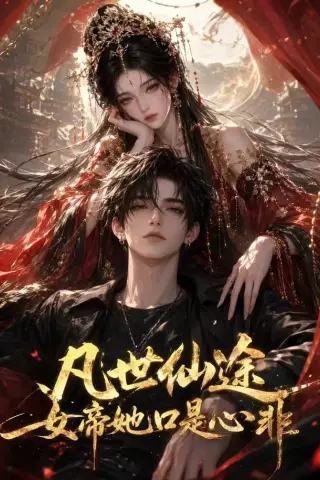 《凡世仙途，女帝她口是心非（52集）（夸克网盘）》短剧封面