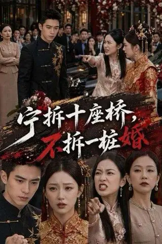 《宁拆十座桥，不拆一桩婚（57集）（百度网盘）》短剧封面