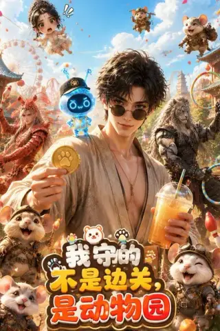 《我守的不是边关，是动物园（114集）AI短剧 (2026)》短剧封面