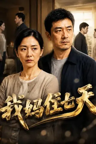 《我妈住七天（37集）AI短剧（夸克网盘）》短剧封面