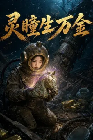 《灵瞳生万金（59集）AI短剧（夸克网盘）》短剧封面