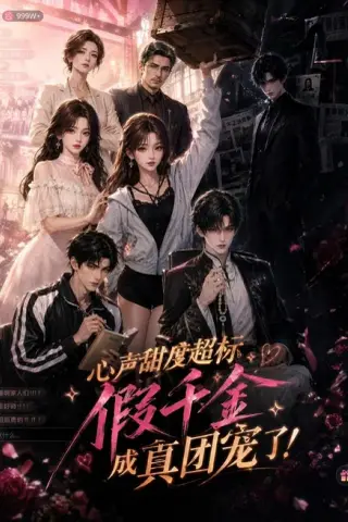 《心声甜度超标，假千金成真团宠了（55集）（夸克网盘）》短剧封面