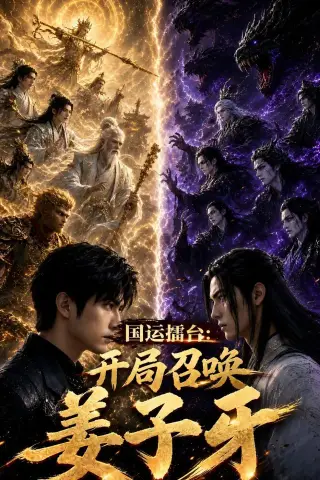 《国运擂台：开局召唤姜子牙（67集）AI短剧（夸克网盘）》短剧封面
