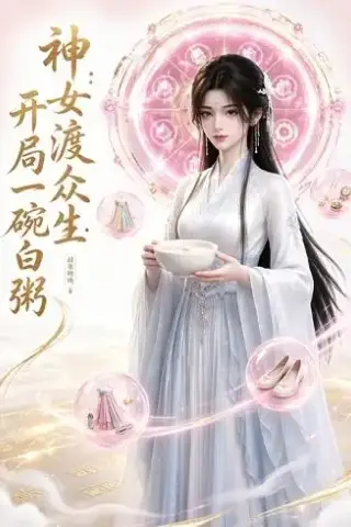 《神女渡众生：开局一碗白粥（45集）（夸克网盘）》短剧封面