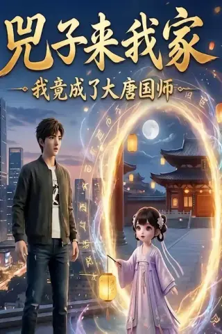 《咒子来我家，我竟成了大唐国师（30集）（百度网盘）》短剧封面