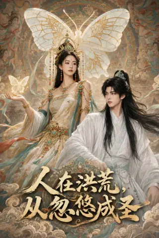 《人在洪荒，从忽悠成圣（61集）（夸克网盘）》短剧封面