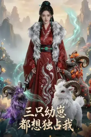 《三只幼崽都想独占我（87集）（夸克网盘）》短剧封面