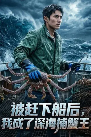 《被赶下船后，我成了深海捕蟹王（45集）Ai短剧（夸克网盘）》短剧封面