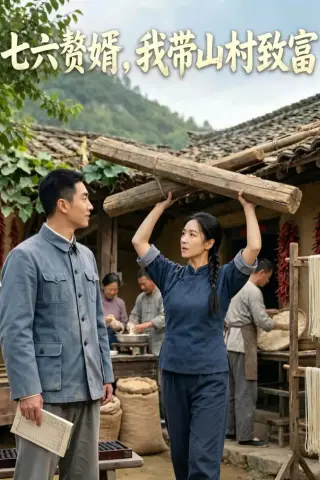 《七六赘婿，我带山村致富（47集）AI短剧（夸克网盘）》短剧封面