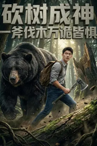 《砍树成神：一斧伐木万诡皆惧（92集）Ai短剧（夸克网盘）》短剧封面