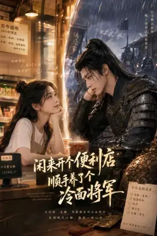 《闲来开个便利店，顺手养了个冷面将军（80集）（百度网盘）》短剧封面
