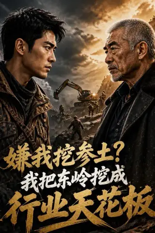 《嫌我挖参土？我把东岭挖成行业天花板（60集）AI短剧（夸克网盘）》短剧封面