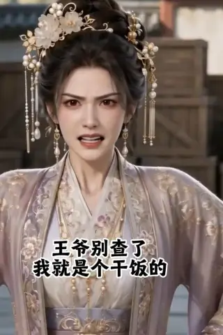 《王爷别查了，我就是个干饭的（40集）（夸克网盘）》短剧封面