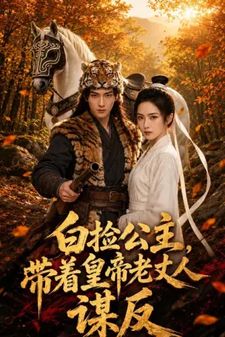《白捡公主，带着皇帝老丈人谋反（72集）（百度网盘）》短剧封面