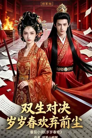 《双生对决：岁岁春欢弃前尘（105集）Ai短剧（百度网盘）》短剧封面