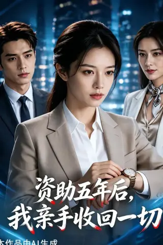 《资助五年后，我亲手收回一切（31集）AI短剧（夸克网盘）》短剧封面