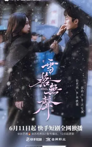 《雪落无声（20集）苏袀禾&孙艺燃（夸克网盘）》短剧封面