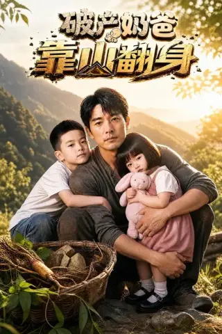 《破产奶爸靠山翻身（130集）AI短剧（夸克网盘）》短剧封面