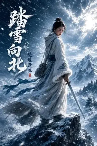 《踏雪向北，绝境逢生（44集）AI短剧 (2026)》短剧封面