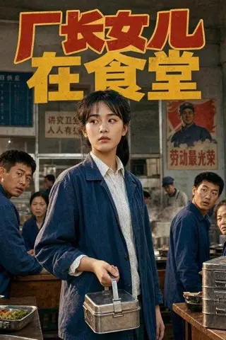 《厂长女儿在食堂（48集）AI短剧（百度网盘）》短剧封面