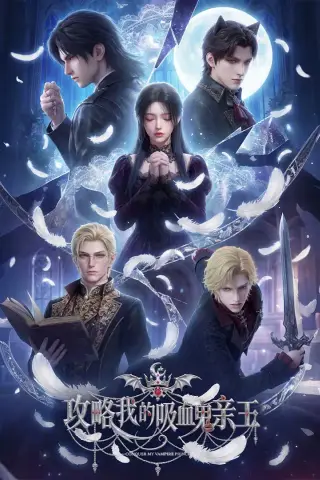 《攻略我的吸血鬼亲王（10集）（夸克网盘）》短剧封面