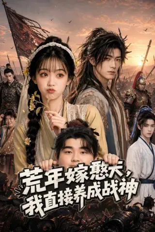 《荒年嫁憨夫，我直接养成战神（33集）（百度网盘）》短剧封面
