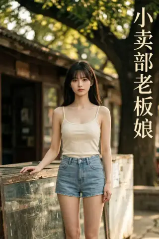 《小卖部老板娘（40集）AI短剧（夸克网盘）》短剧封面
