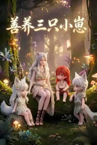《善养三只小崽（35集）（夸克网盘）》短剧封面
