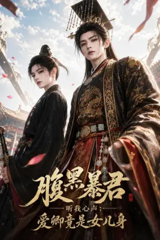 《腹黑暴君听我心声：爱卿竟是女儿身（118集）AI短剧（夸克网盘）》短剧封面